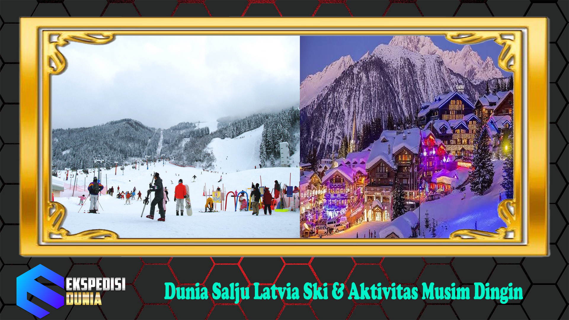 Dunia Salju Latvia Ski & Aktivitas Musim Dingin